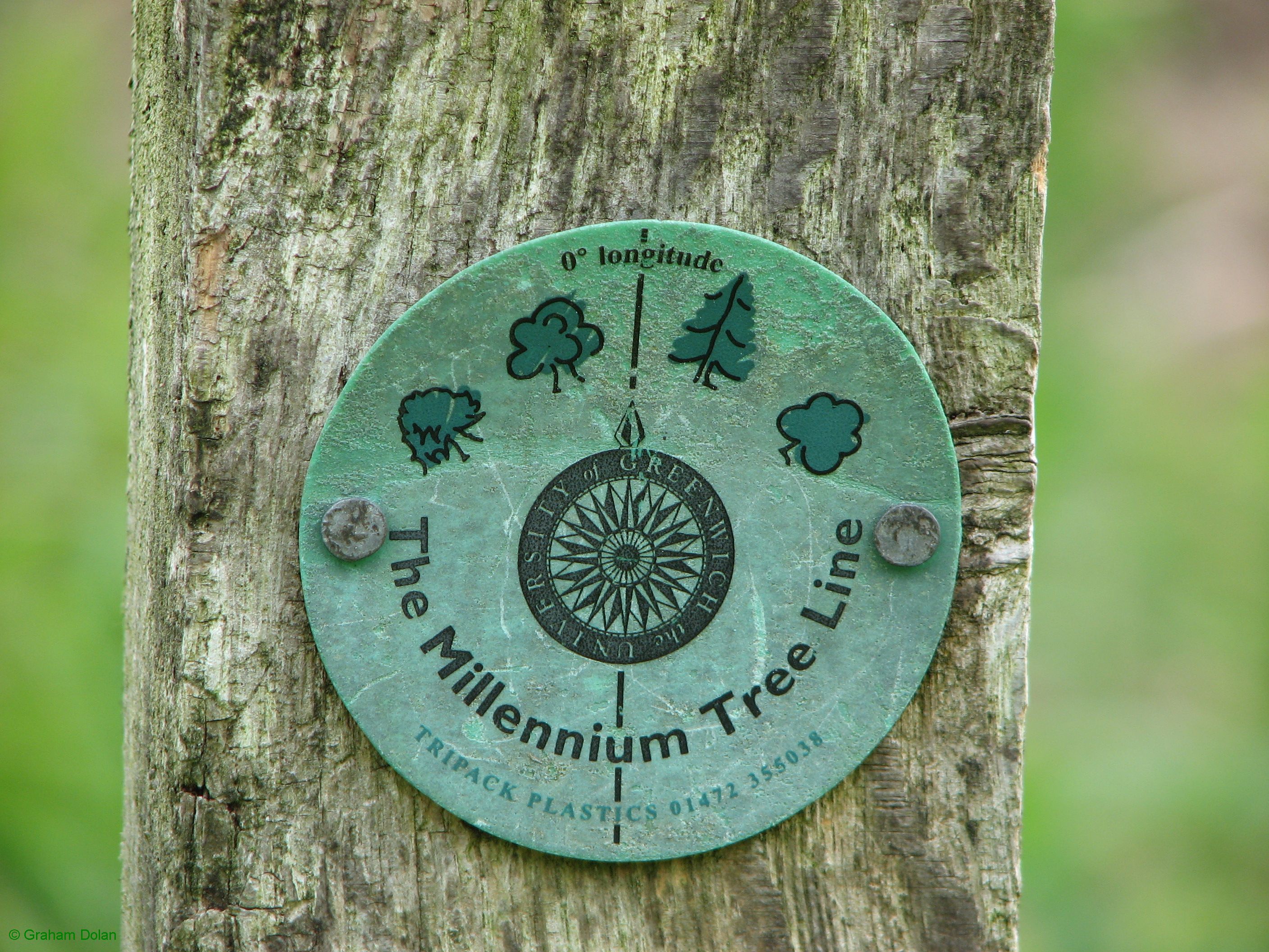 Greenwich Meridian Marker; England; Lincolnshire; Winceby